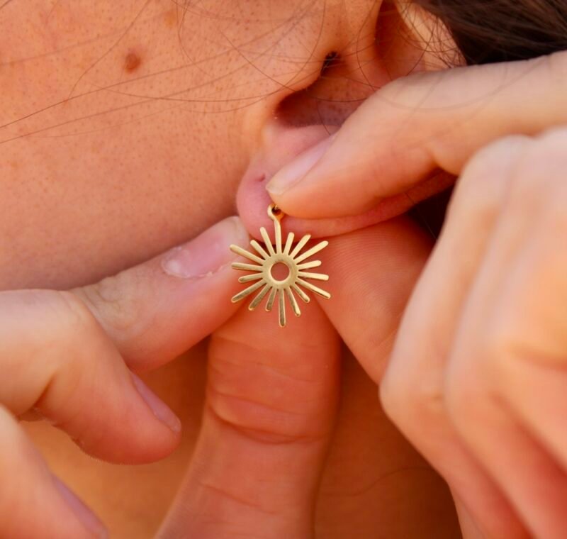 Boucles d'oreilles Étoile du Récif – Image 3